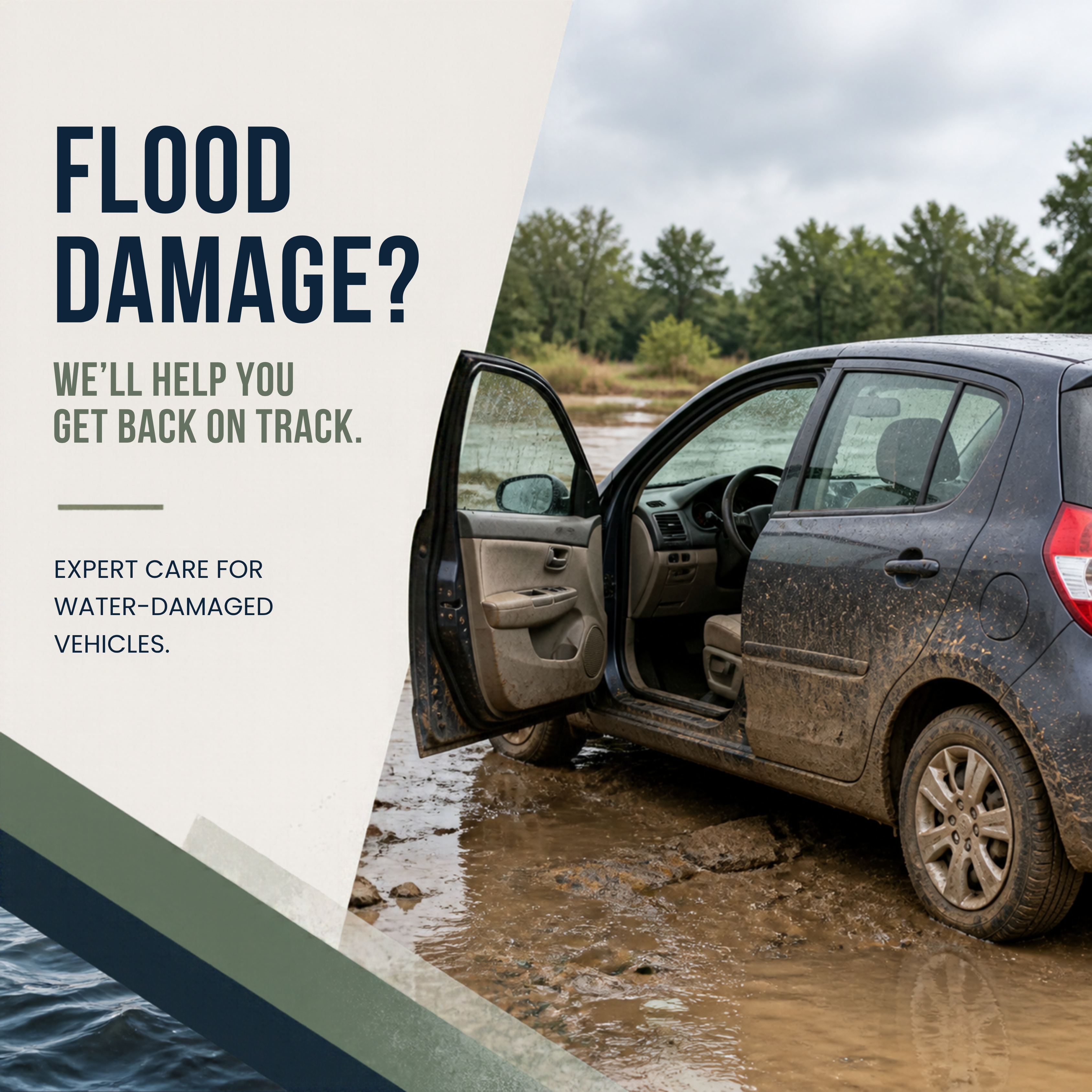 Flood Damaged Car Removal